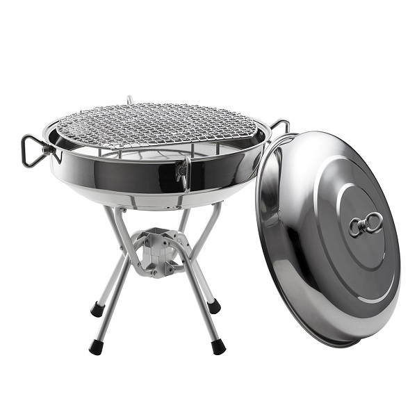 Onwaysports Aluminium Grill Holzkohlegrill für Lagerfeuer Camping Picknick 